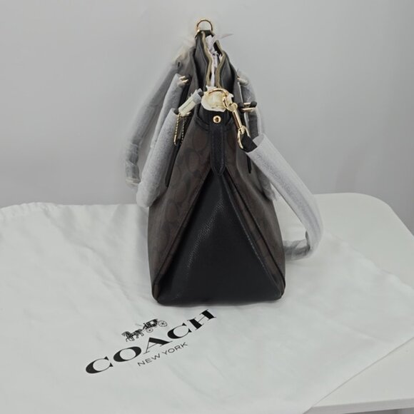 Coach Signature Morgan Smooth Leather Detailing F34617 - Picture 4 of 14